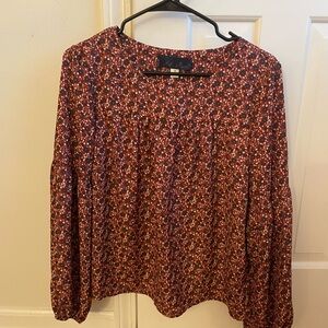 Floral Long Sleeve Blouse